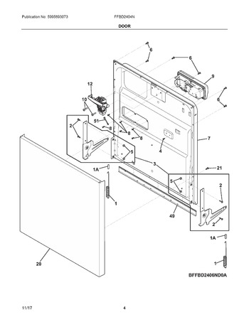 Diagram for FFBD2404NW9C