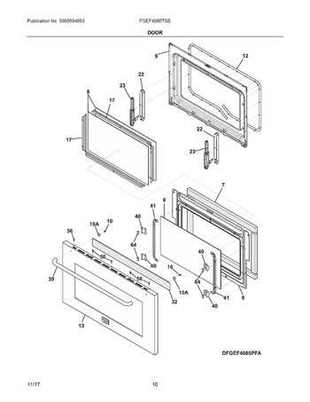 Diagram for FGEF4085TSB