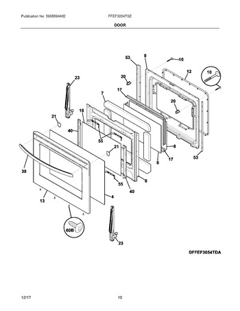 Diagram for FFEF3054TSE