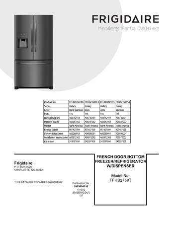 Diagram for FFHB2750TD3