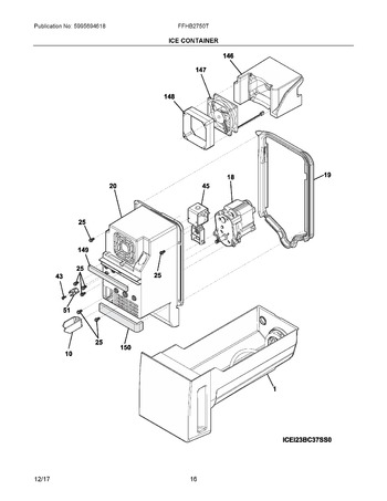 Diagram for FFHB2750TE3