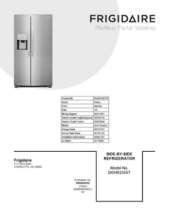 Diagram for DGHX2355TF0