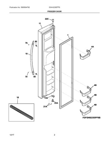 Diagram for DGHX2355TF0