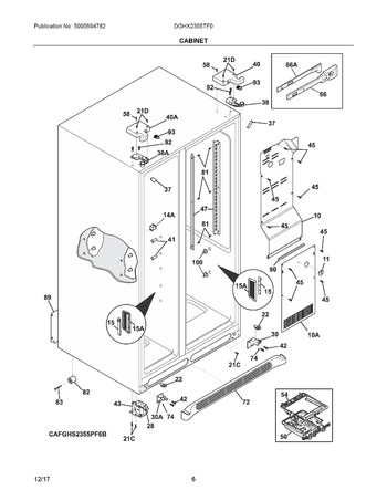 Diagram for DGHX2355TF0