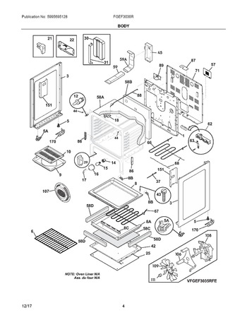 Diagram for FGEF3035RBE