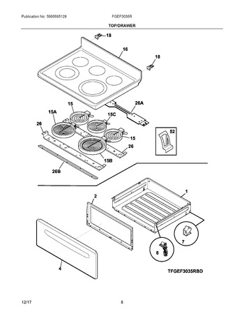 Diagram for FGEF3035RBE