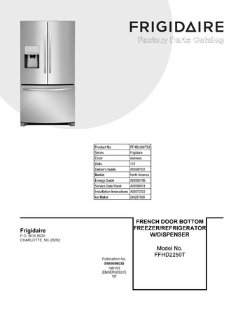 Diagram for FFHD2250TS2