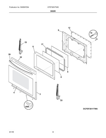 Diagram for CFEF3051TWB