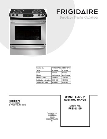 Diagram for FFES3015PSG