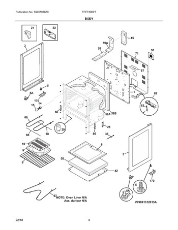 Diagram for FFEF3052TWA