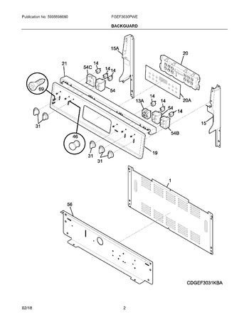 Diagram for FGEF3030PWE