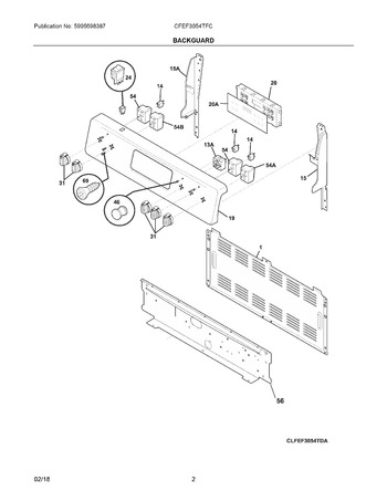 Diagram for CFEF3054TFC