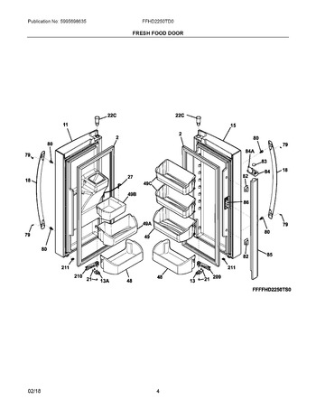 Diagram for FFHD2250TD0