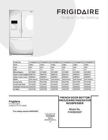 Diagram for FGHB2866PPDA