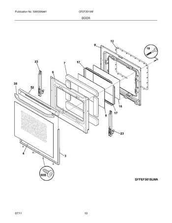 Diagram for CFEF3019MWA