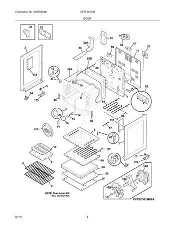 Diagram for CFEF3019MWA