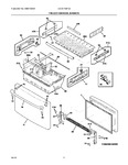 Diagram for 02 - Freezer Drawer, Baskets