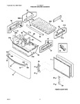 Diagram for 02 - Freezer Drawer, Baskets