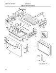 Diagram for 02 - Freezer Drawer, Baskets