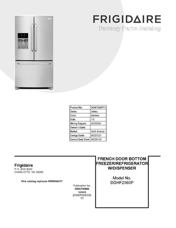 Diagram for DGHF2360PF1