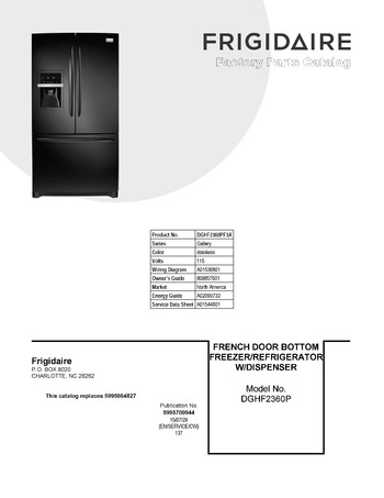 Diagram for DGHF2360PF3A