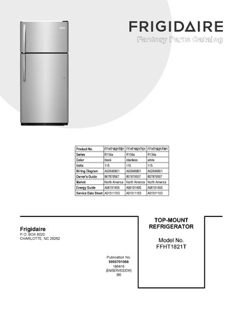 Diagram for FFHT1821TS1