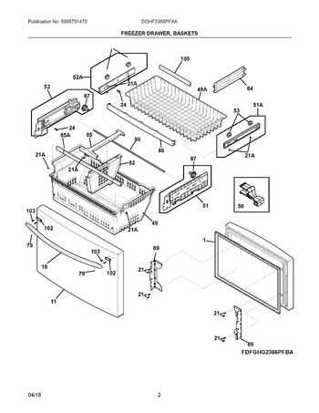 Diagram for DGHF2360PFAA