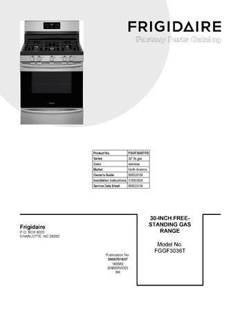 Diagram for FGGF3036TFB