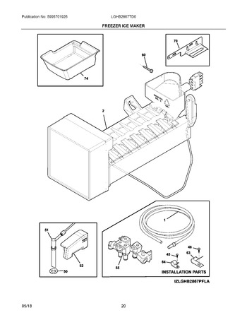 Diagram for LGHB2867TD0