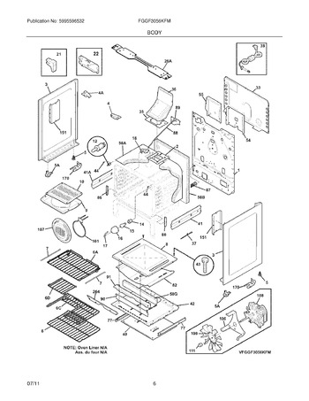 Diagram for FGGF3056KFM