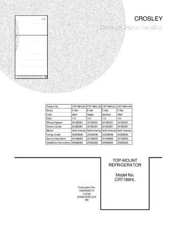 Diagram for CRT188HLS4