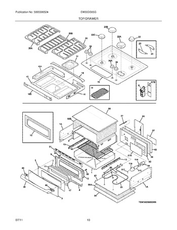 Diagram for EW30DS65GW7