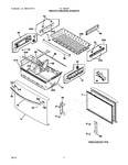 Diagram for 02 - Freezer Drawer, Baskets