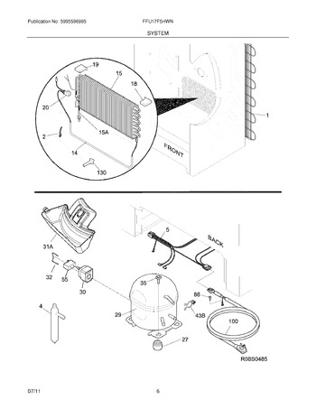 Diagram for FFU17F5HWN