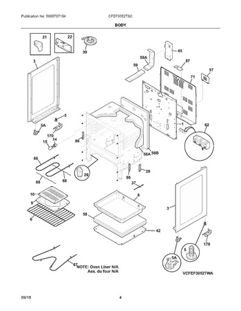 Diagram for CFEF3052TSC