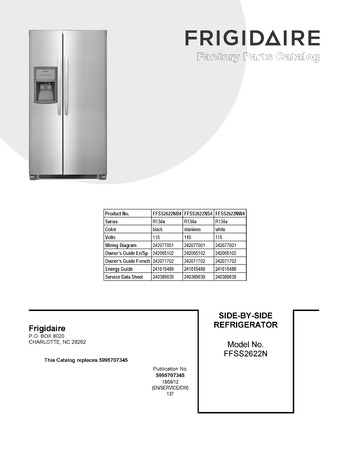 Diagram for FFSS2622NW4