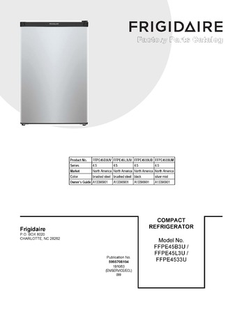 Diagram for FFPE45L3UV