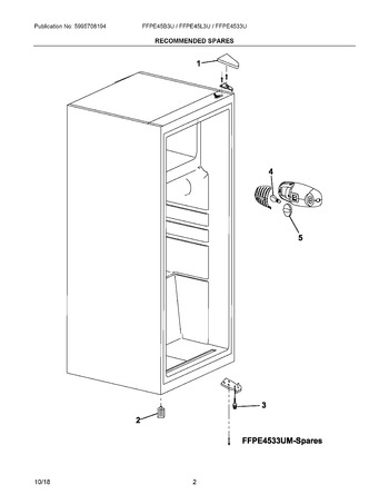 Diagram for FFPE45L3UV