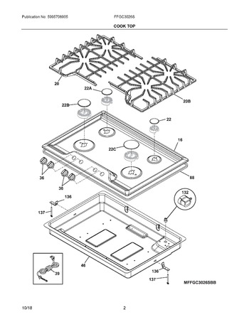 Diagram for FFGC3026SBD