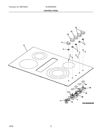 Diagram for RC36DE60PBC