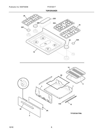 Diagram for FFGF3051TBA