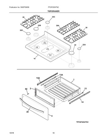 Diagram for FFGF3054TSC