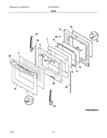 Diagram for FFGF3054TSD