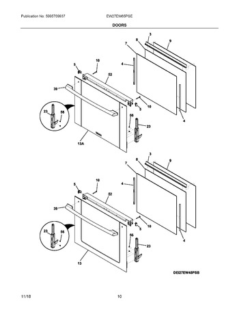 Diagram for EW27EW65PSE