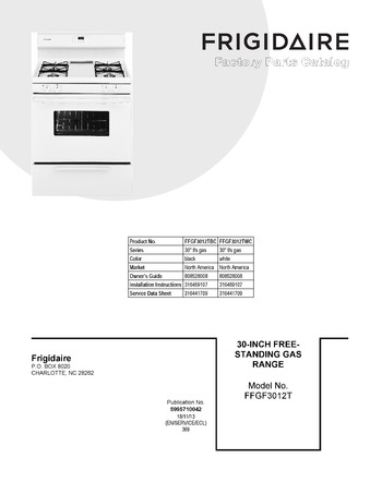 Diagram for FFGF3012TBC