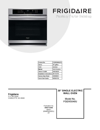 Diagram for FGEW3046UFA