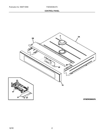 Diagram for FGEW3046UFA