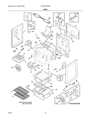 Diagram for FGGF3036TWE