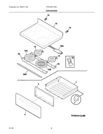 Diagram for FFEF3051TWC