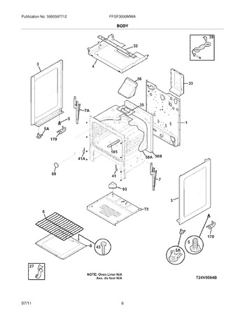 Diagram for FFGF3000MWA